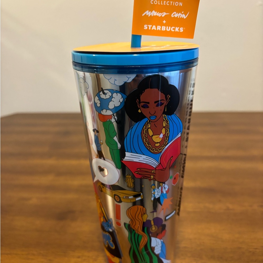 Starbucks x Marcos Chin New York City Collection - 24oz Venti Tumbler limited - Picture 4 of 8